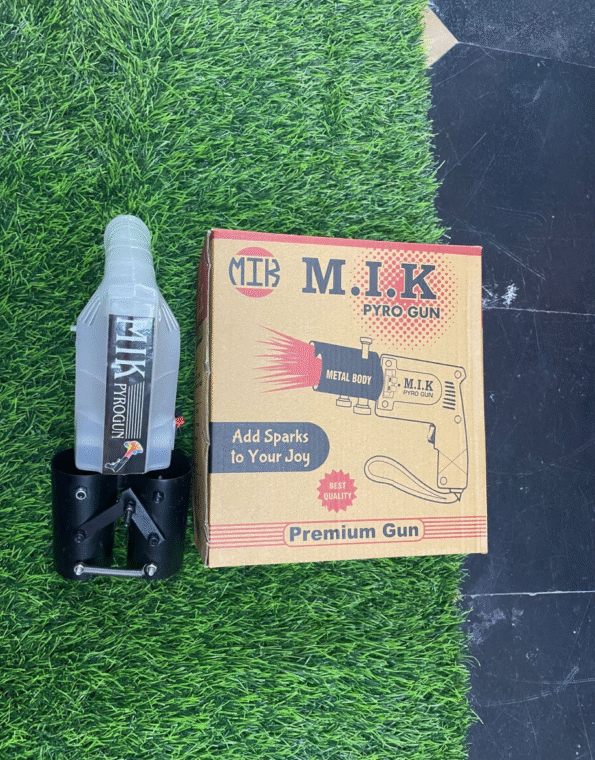 Pyro Gun Double Nozzle Led